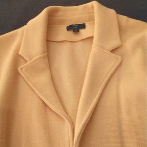 J Crew Eliose cotton sweater blazer size XS